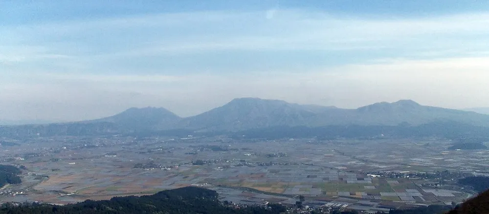 大観峰で雲海