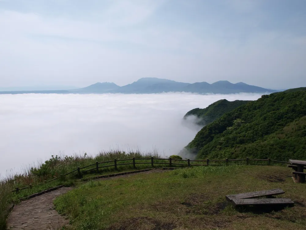 ミルクロードで熊本空港へ